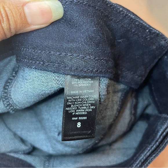 Express NWOT Denim Sailor Shorts - Picture 8 of 14